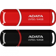 ADATA威剛 隨身碟(64G) UV150-紅色/黑色