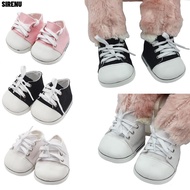 SIRENU Doll Shoes, 8.5cm Doll Sports Shoes Toy Shoes, Fashion Doll Accessories Shoelaces DIY Doll Ca