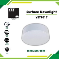 YETPlus Surface Downlight YET9017 3 Color Memory 3C LED Light Ceiling 明装筒 - WHITE
