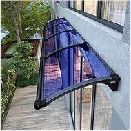 Window Awning Canopy for Porch & Patio - Waterproof Exterior Door Awning 65x210cm (25.6x83in) Keeps 
