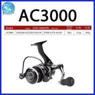 AC2000-AC7000 Fishing Reel Metal Bait Reel Fshing Rod Set Spinning Reel Fishing Set Accessorie