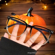 {good} Universal Fashion Glasses Square-framed Glasses Fashionable Campus Style Clear ck Frame {well