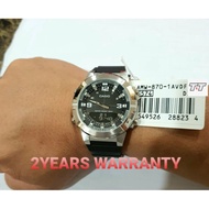 [2YEARS WARRANTY] Casio Men Youth Digital Analogy Sports Water Proof AMW-870-1AVDF AMW-870 AMW870-1A