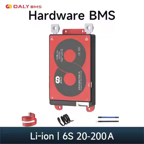 Daly BMS 6s bms 18650 Battery 24V with Lithium Battery Balancer NTC NMC Li-ion 20A 30A 40A 60A 80A 1