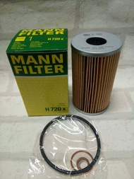 กรองน้ำมันเครื่อง  Benz  W123 / S-Class  W108, W109    Mann Filter H 720x / /H720x