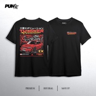 T-Shirt Evo9 Tokyo Japan Custom Design (XS-5XL) BLACK Short Sleeve