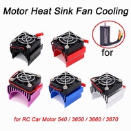 540/550/3650 Motor Heat Sink Cooler Heat Fin 36mm Diameter Radiator/Cooler 4010 DC 5V Cooling Fan fo