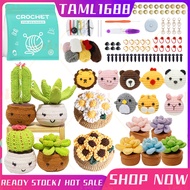 [✅SG Ready Stock] 70Pcs DIY Crochet Kit for Beginners Complete Crochet Knitting Kit Adorable Animal 
