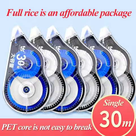 Correction Tape 12m/30m/60m Large-capacity Multi-specification Correct pen Diary Scrapbooking Studen