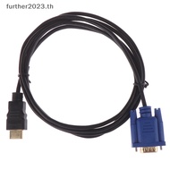 [FT] 6FT gold male to vga hd-15 male 15pin adapter cable 1.8m 1080p [Ready Stock]