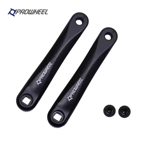 Prowheel Ebike Crank Arm 152MM/160MM/165MM/170MM/175MM Black Bike Crank Arm for Electric Bike,Mid Mo