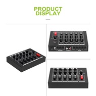 [TyoungSG] Audio Mixer 5 in 1 Out Low Noise Digital Mixer for Microphones Guitars
