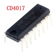 10pcs/lot CD4017 CD4017B CD4017BE 4017 DECADE COUNTER DIVIDER IC new original
