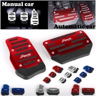 Car Pedal Foot Auto Manual Non Slip Cover Extender Brake Padel Accelerate Pedal Minyak Brek Kereta