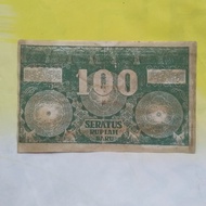 Uang kuno Indonesia 100 Rupiah Baru 1949 ORIBA 
