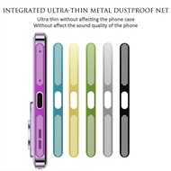 4PCS Luxury Metal Dustproof Net For Samsung Galaxy Z Fold 7 ZFold7 2025 ZFold6 5G AntiDust Mesh Anti