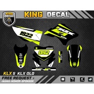 Decal KLX OLD DECAL KLX S DECAL STICKER KLX 23