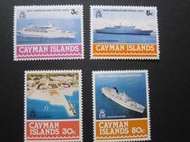【雲品三】開曼群島Cayman Islands 1978 Sc 392-395 set MH 
