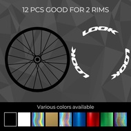 Look Rims Wheel Decals Stickers Mtb And Road Bike Rim Sticker Decals