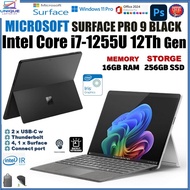 Microsoft Surface Pro 9-  i7 12TH GEN i5-1235U 12Th Gen- 16GB LPDDR5 RAM 512GB SSD 13-inch 2880 x 19