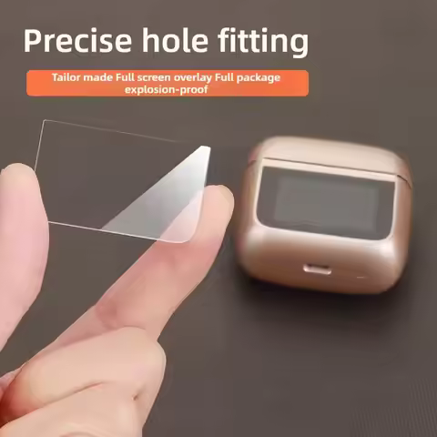 Tempered Glass Screen Protector For JBL TOUR PRO 3 Earbuds Hard Clear Screen Protective Film For TOU
