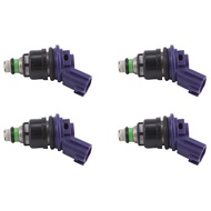 (AJDC) 4X 375CC Injector 16600-67U00 16600-67U01 for 240SX S13 S14 S15 200SX 240SX Fairlady Z32 S14 