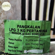 Plang Seng Bekas Pangkalan Penjual Gas