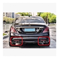 W222/W212 S65/E63 Style Exhaust Tip S/Steel