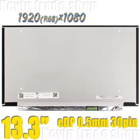 13.3 inch FHD IPS For HP EliteBook 830 G6 Laptop LCD Screen Display Matrix NV133FHM N33 N61 N52 N6A 