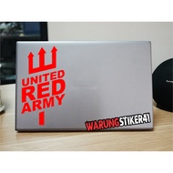 Red army laptop sticker custom cutting sticker