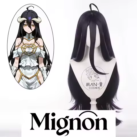 Overlord Albedo Cosplay Wig Extra Long Fringe Halloween Gift