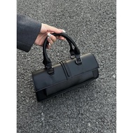 Double Handle Underarm Crossbody Bag, Long Baguette Bad, Trendy Baguette Bag