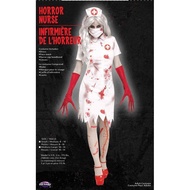 ชุดคอสเพลย์พยาบาลซอมบี้ ซอมบี้เปื้อนเลือด ชุดฮาโลวีน Zombie Nurse Cosplay Costume Bloody Zombie Hal