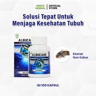 Obat Tradisional Ekstrak Ikan Gabus Asli - Albucare 100 Kapsul