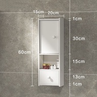 Modern 3-tier wall cabinet for multi-purpose storage