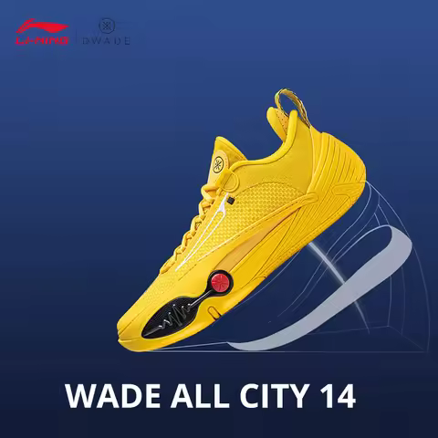 LI-NING WADE ALL CITY 14 Men's Stable Support Wear-resistant Professional Basketball Game Shoes ABAW
