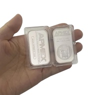 1/5/10//100 1 oz APMEX Silver Bars Silver America Bullion 1 troy Ounce 999 Silver Bullion Creative B