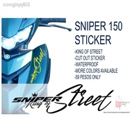 ❏✿King of Street Sticker for Sniper 150 - Sniper Decals, 7 inches length, Cut Out Sticker, Waterproo
