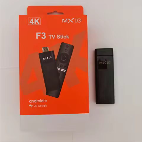 MX10 F3 Smart TV Stick Android 13.0 OS Support 4K Video Dual WiFi 2GB 16GB Allwinner H313 Quad Core 