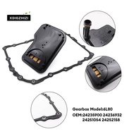 24235900 24236932 24251054 24252158 6L80 Transmission Oil Filter & Oil Pan Gasket for