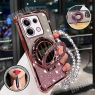 Case for Oppo A6 Pro A6Pro A 6 Pro OppoA6 Pro OppoA6Pro  Gradient Glitter Casing With Mirror Makeup 