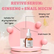 BEAUTY OF JOSEON: REVIVE SERUM (GINSENG + SNAIL MUCIN)