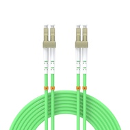 7.5Meters 25ft LC/UPC-LC/UPC 40/100GB Multi-Mode Fiber Optic Cable LC to LC OM5 LC-LC 10 Gigabit Jum
