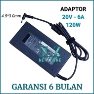 Chicony 20V 6A Charger Adapter for MSI GF63 Thin 10sc 11sc (120W) -NZONE
