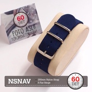 Nato Strap Canvas Nylon Fabric Watch Strap 18mm 20mm 22mm 24mm NSNAV - 18mm