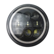 5.75" LED Headlight Motorcycle Projector 45W LED Lamp For Harley Sportster Dyna 883 1200 Iron 883 St