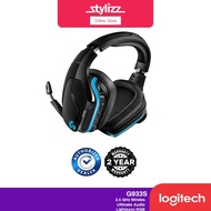 LOGITECH G933S WIRELESS 7.1 SURROUND LIGHTSYNC GAMING HEADSET - 2.4 GHz WIRELESS, ULTIMATE AUDIO, LI