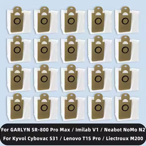 Dust Bag Compatible For GARLYN SR-800 Pro Max / Imilab V1 / Kyvol Cybovac S31 / Lenovo T1S Pro / Lie