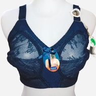 SISTER GUINI WOMEN'S BRA CUP B WITHOUT FOAM WITHOUT WIRE THREE BUTTONS SIZE 36~44 Wireless Bra