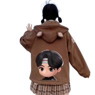 ( BISA CUSTOM ) HOODIE TINY TAN BANGTAN MODEL SHEEP COOKIES CUTE ALL MEMBER BISA REQUEST GAMBAR JUG